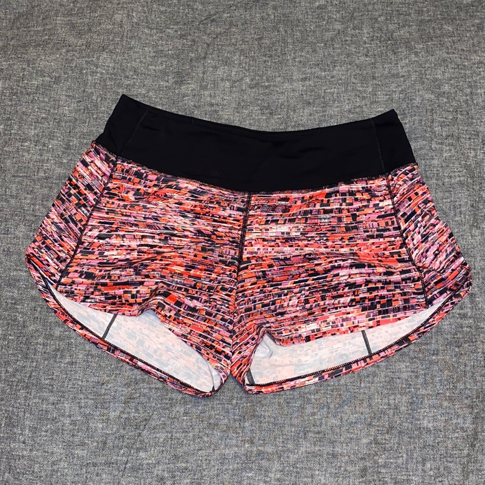 Lululemon Speed shorts size 8